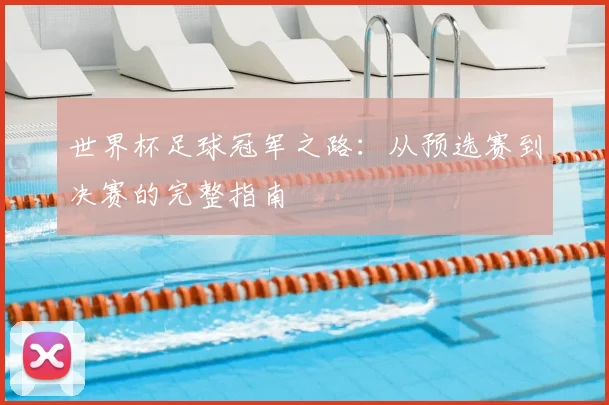 世界杯足球冠军之路：从预选赛到决赛的完整指南